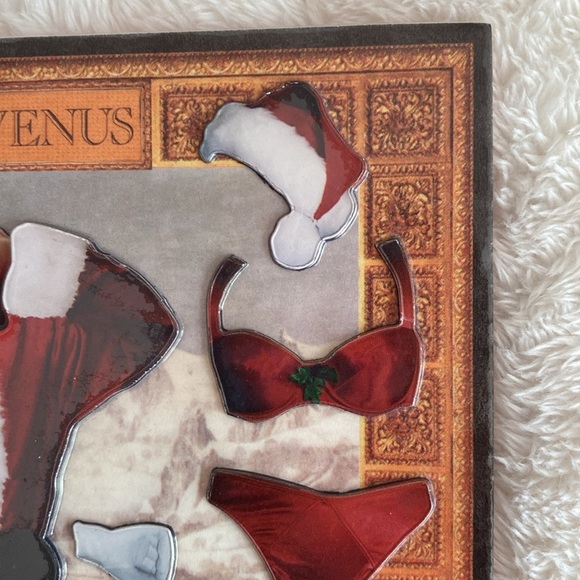 Vintage Dress Up Venus de Milo  Christmas Magnet 1994 - Picture 4 of 4